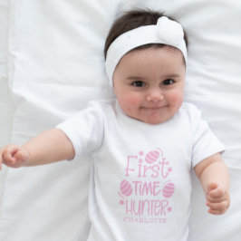 Persoonlijk Grappig Pasen Eerste Keer Eierjager Romper