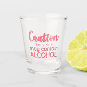 Persoonlijk grappig shotglas shot glas