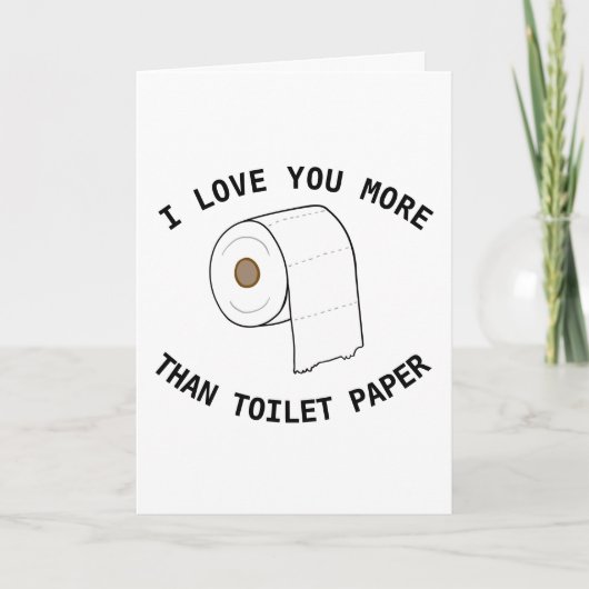 Persoonlijk Grappig Toiletpapier Quarantaine Kaart (Voorkant)