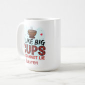 Persoonlijk grappig vind ik Big Cups Coffee-Mok le Koffiemok (Voorkant links)