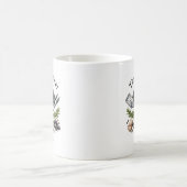 Persoonlijk Grillvader-monogram Koffiemok (Center)