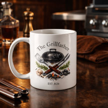 Persoonlijk Grillvader-monogram