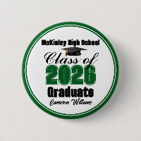 Persoonlijk groen afstudeerfeest klas 2026