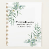 Persoonlijk groen blad planner (Voorkant)