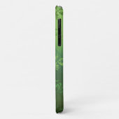 Persoonlijk Groen Verlopend Bladpatroon Case-Mate iPhone Case (Achterkant/links)