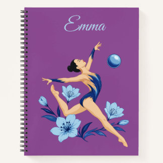Persoonlijk gymnastiekboek notitieboek