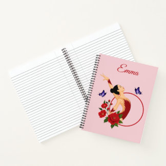 Persoonlijk gymnastiekboek notitieboek