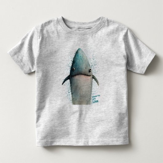 Persoonlijk haaien t-shirt (Voorkant)
