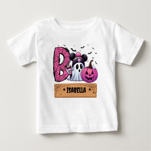 Persoonlijk Halloween Baby T-shirt (Voorkant)