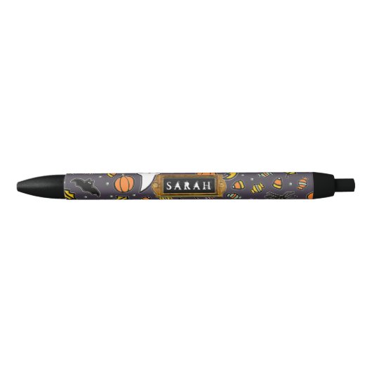 Persoonlijk Halloween-cadeau Zwarte Inkt Pen (Voorkant)