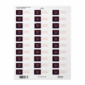 Persoonlijk Halloween-etiket Etiket (Full Sheet)