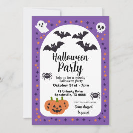 Persoonlijk Halloween-feest  Kaart