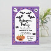 Persoonlijk Halloween-feest Kaart (Staand voorkant)