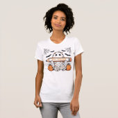 Persoonlijk Halloween Geest Leraar T-shirt (Voorkant volledig)
