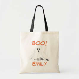 Persoonlijk Halloween Ghost-Tas Tote Bag