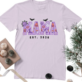 Persoonlijk Halloween Mama, Griezige Cadeau voor M T-shirt