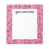 Persoonlijk Halloween-Notitieblok Notitieblok (Voorkant)