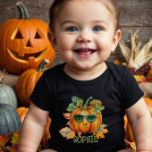 Persoonlijk Halloween Pompoen Baby Body Romper