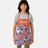 Persoonlijk Halloween-schort voor kinderen Schort (Insitu)