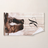 Persoonlijk handdoeklaarzen land bijtend weste handdoek (Handdoek)