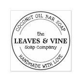 Persoonlijk handgemaakt met liefde zelfinktende stempel (Design)