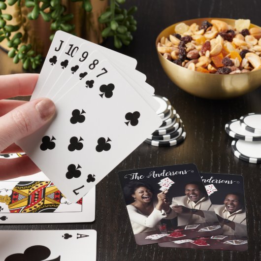 Persoonlijk Handgeschreven Schrift Fotocalligrafie Pokerkaarten (Insitu)