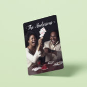 Persoonlijk Handgeschreven Schrift Fotocalligrafie Pokerkaarten