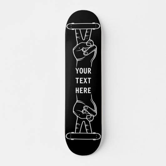Persoonlijk - Handje met klein skateboard (Voorkant)