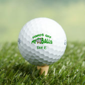 Persoonlijk 'Hands Off My Balls' -Callaway Golf Ca Golfballen (Insitu Shirt)