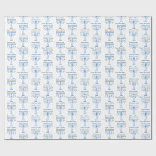 Persoonlijk Hanukka-cadeauverpakkings papier