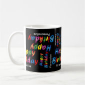 Persoonlijk Happy Birthday Koffiemok (Links)
