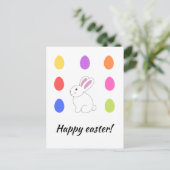 Persoonlijk Happy Easter-briefkaart Briefkaart (Staand voorkant)