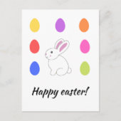 Persoonlijk Happy Easter-briefkaart Briefkaart (Voorkant)