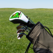 Persoonlijk Happy Gator Golf Driver Head-Hoesje Golfheadcover (Insitu)