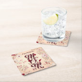 Persoonlijk Happy Moederdag mam Kartonnen Onderzetters (Insitu)