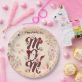 Persoonlijk Happy Moederdag mam Papieren Bordje (Feest)