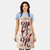 Persoonlijk Happy Moederdag mam Schort (Gedragen)