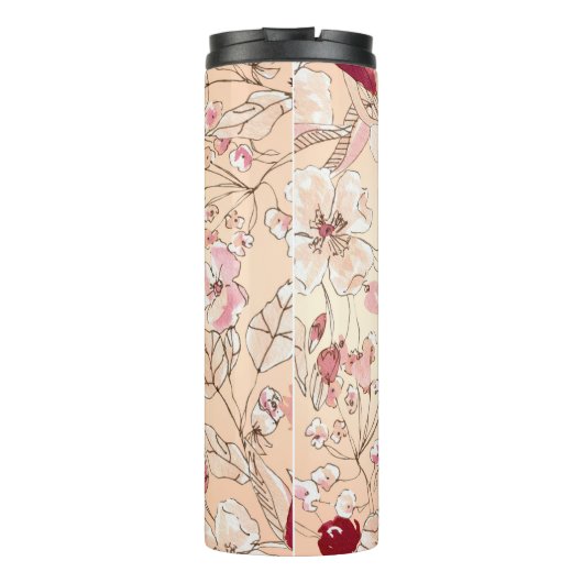 Persoonlijk Happy Moederdag mam Thermosbeker (Achterkant)