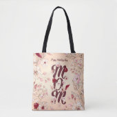 Persoonlijk Happy Moederdag mam Tote Bag (Voorkant)