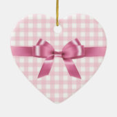 Persoonlijk Hartvormig Ornament (Achterkant)