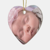 Persoonlijk Hartvormig Ornament (Links)