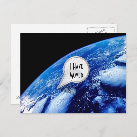 Persoonlijk heb ik Briefkaart verplaatst (Voorkant / Achterkant)