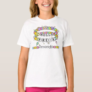 Persoonlijk Hello Pre-K T-shirt
