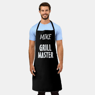 Persoonlijk heren vader Grill Master BBQ schort