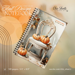 Persoonlijk Herfst ontwerp spiraal notitieboek