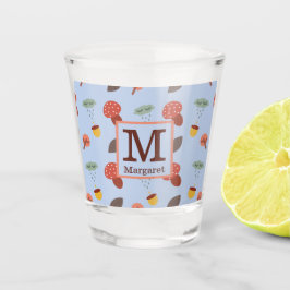 Persoonlijk herfst shotglas shot glas