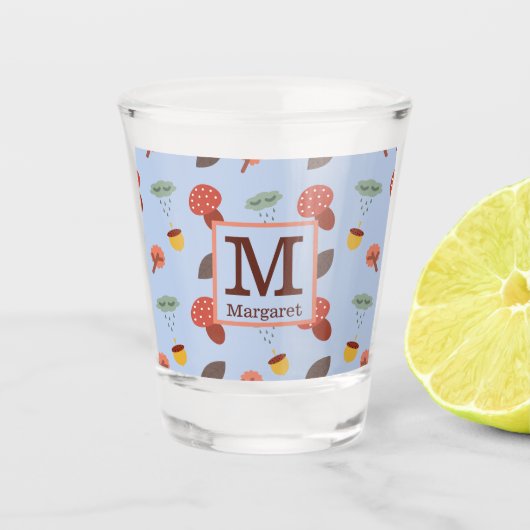 Persoonlijk herfst shotglas shot glas (Voorkant)