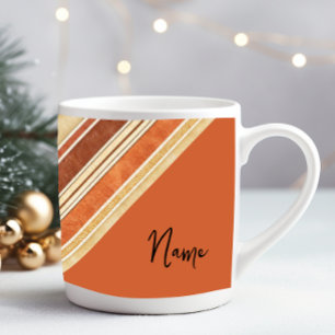 Persoonlijk herfstkleuren koffiemok