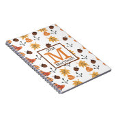 Persoonlijk herfstnotitieboek notitieboek (Rechterzijde)
