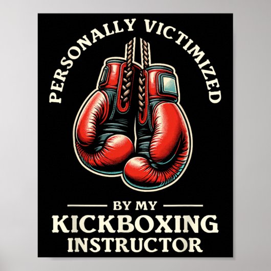 Persoonlijk het slachtoffer geworden van mijn kick poster (Voorkant)